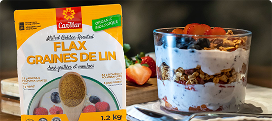 Organic Milled Golden Roasted Flax